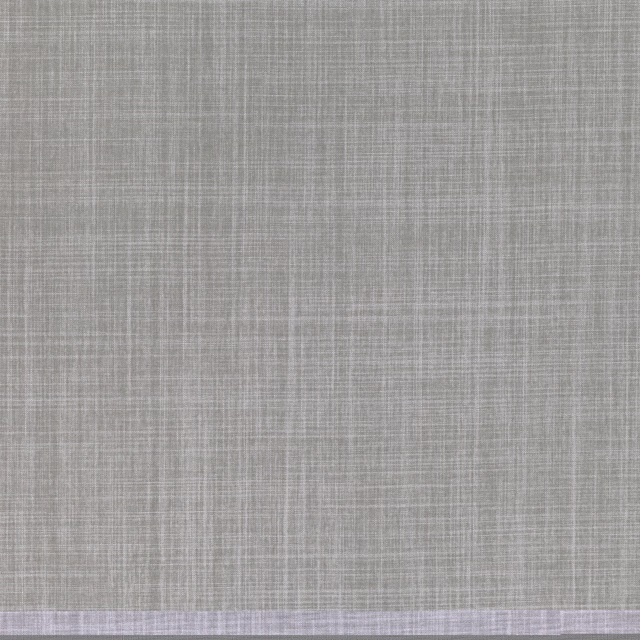 Cool pewter grey fabric with a fine woven crosshatch texture and subtle tonal variation