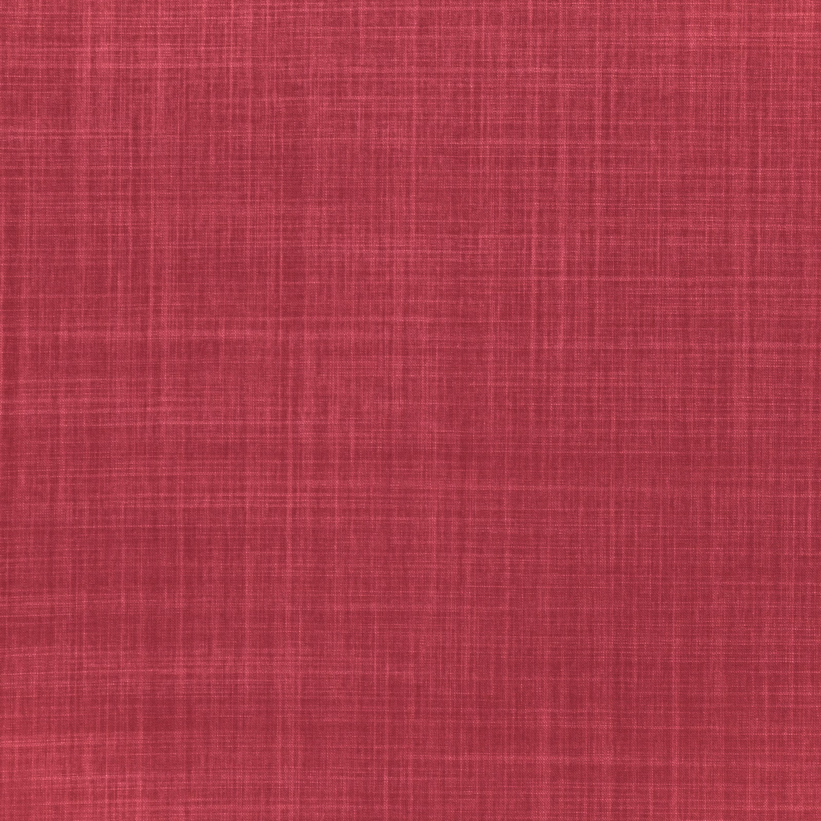 Muted ruby-red fabric with fine crosshatched weave and subtle tonal variation