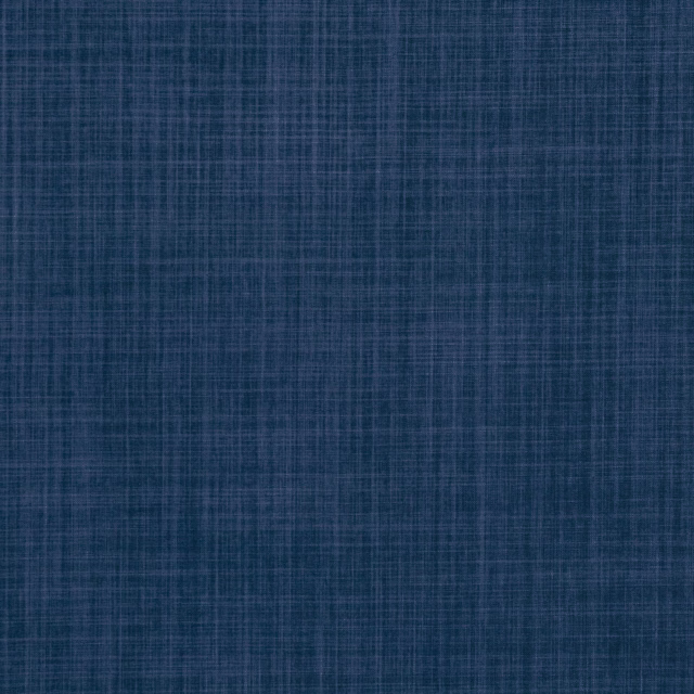 Deep indigo-blue Dune Shibori textile with fine crosshatched weave and tonal striations