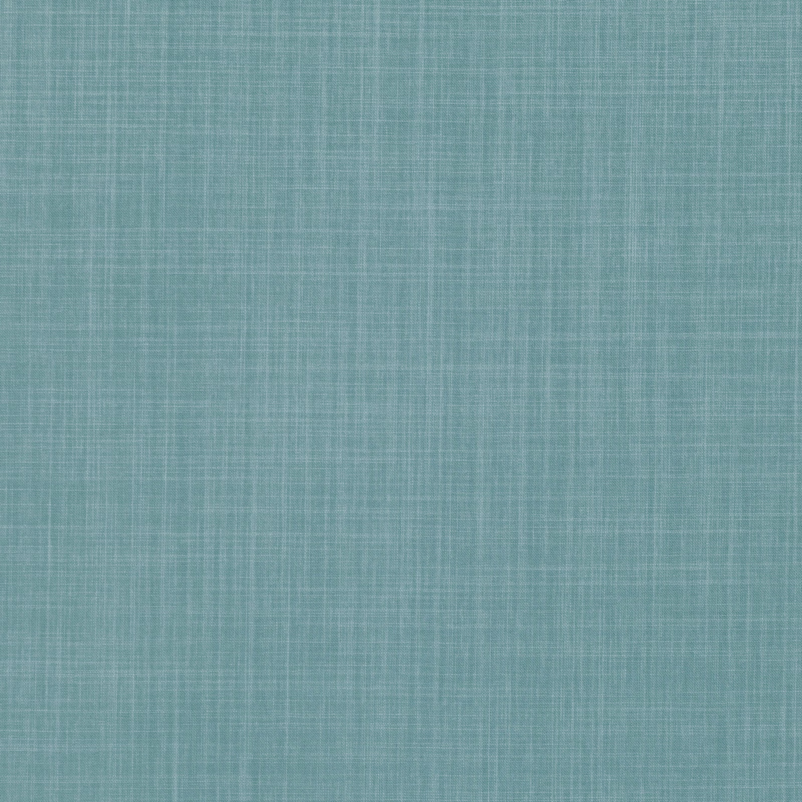 Muted smoke-blue woven swatch with fine crosshatch texture and softly varied threads