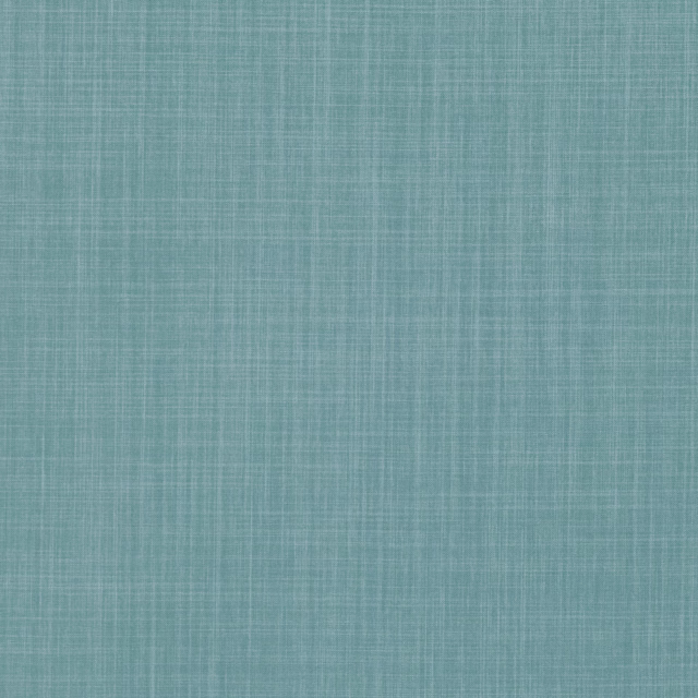 Muted smoke-blue woven swatch with fine crosshatch texture and softly varied threads