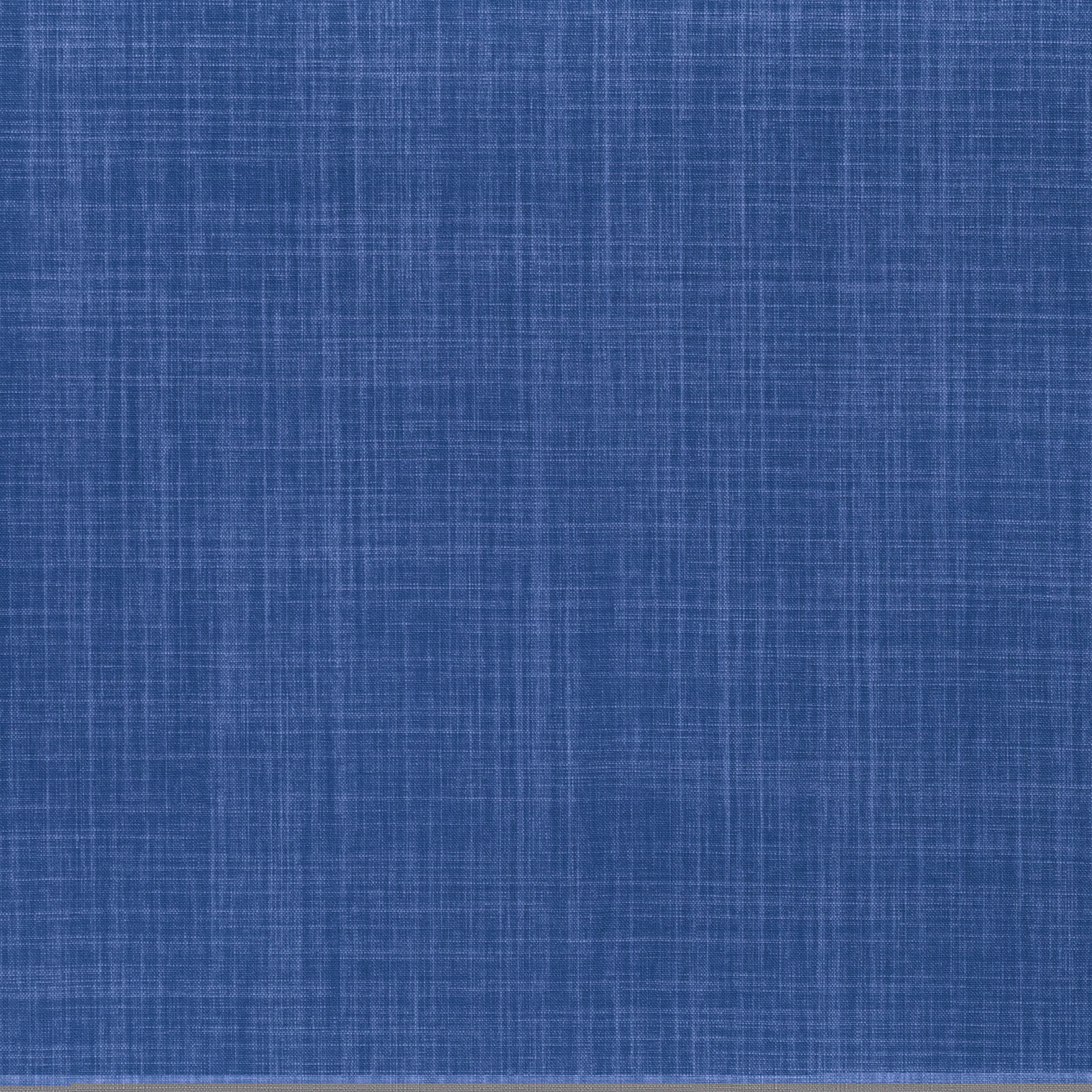 Muted denim-blue woven surface with fine pale crosshatch texture