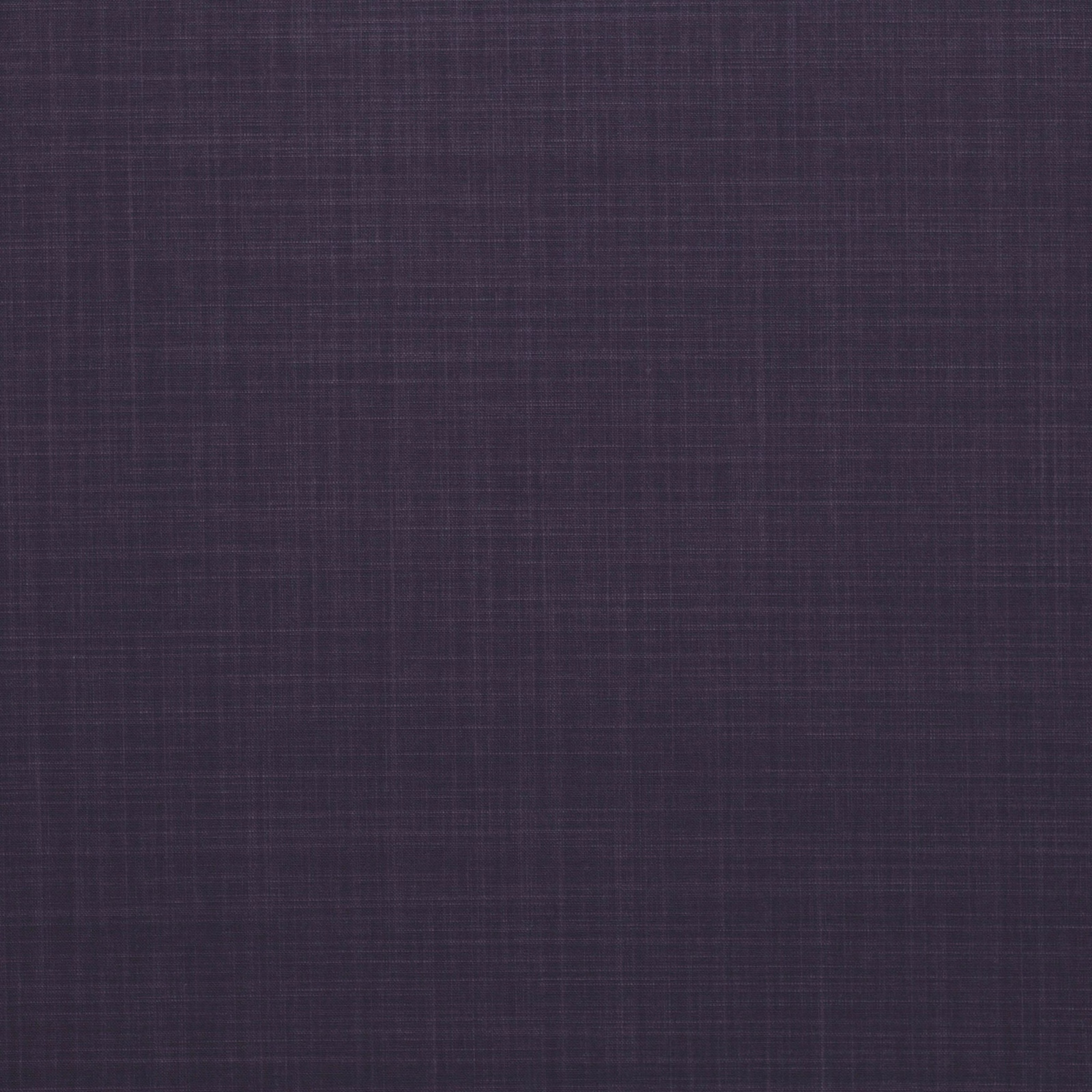 Dune Iris fabric in deep aubergine purple with a fine crosshatch weave