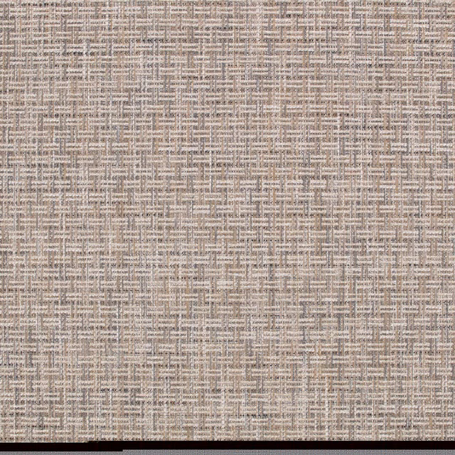 Warm taupe-beige woven textile with an irregular crosshatched texture