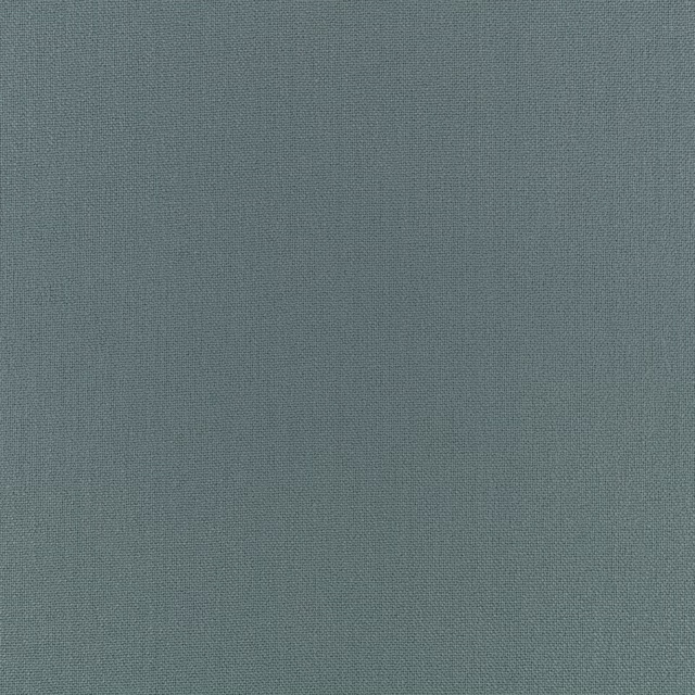 Close-up of muted battleship blue-grey fabric with a fine woven texture