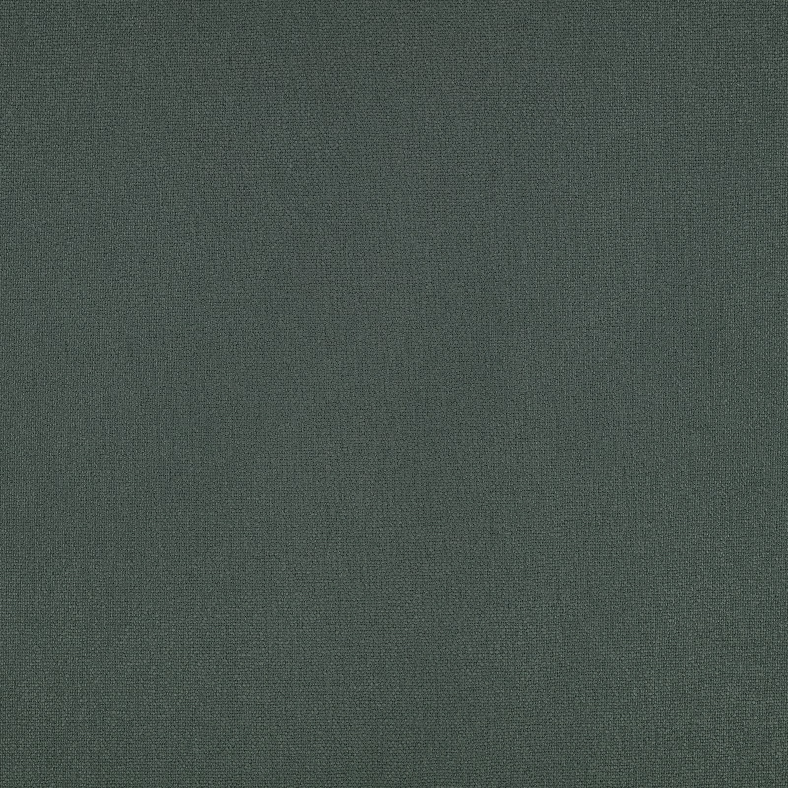 Close view of Elio Ivy’s dense, dark ivy-green plain weave