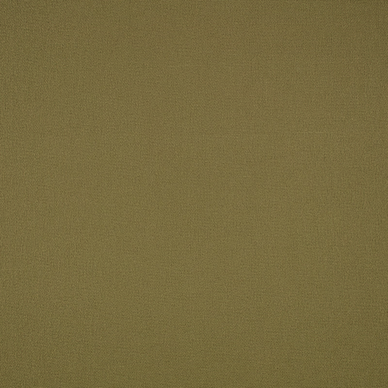Close view of Elio Matcha’s muted olive plain weave with fine surface texture