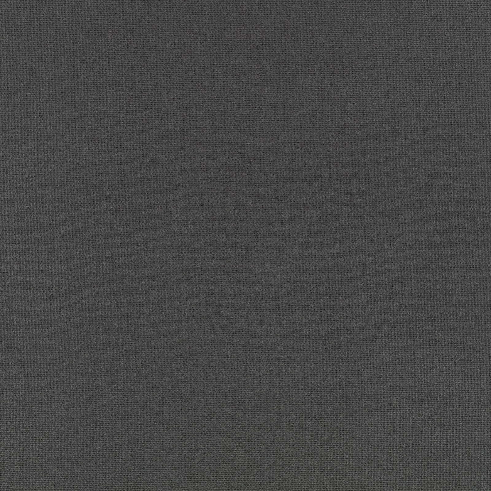 Charcoal-black woven fabric with subtle vertical striations and fine texture