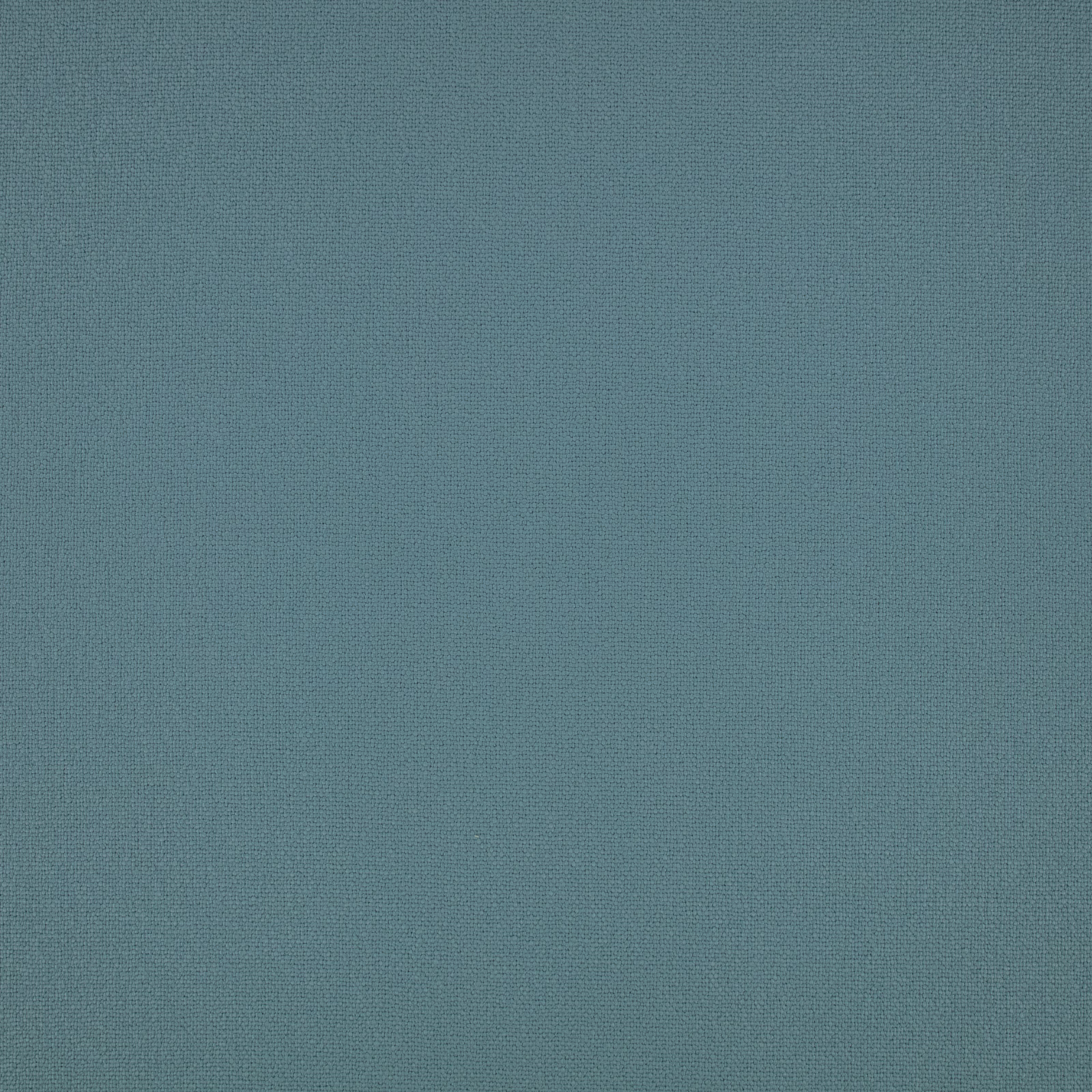 Muted blue-teal fabric showing a fine, closely woven plain texture