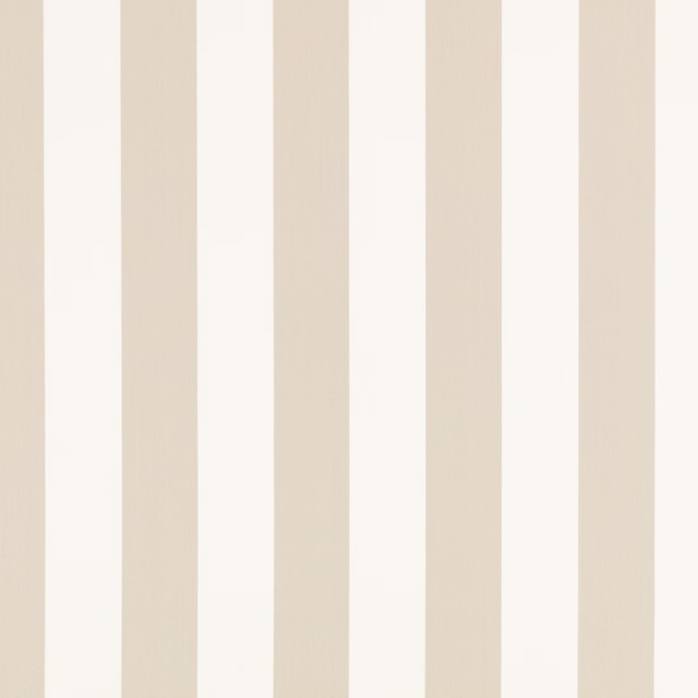 Warm ivory and stone-beige vertical stripes with a fine woven texture