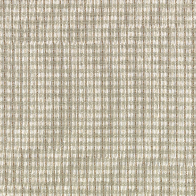 Pale lemongrass woven textile with cream threads and fine vertical ribbing
