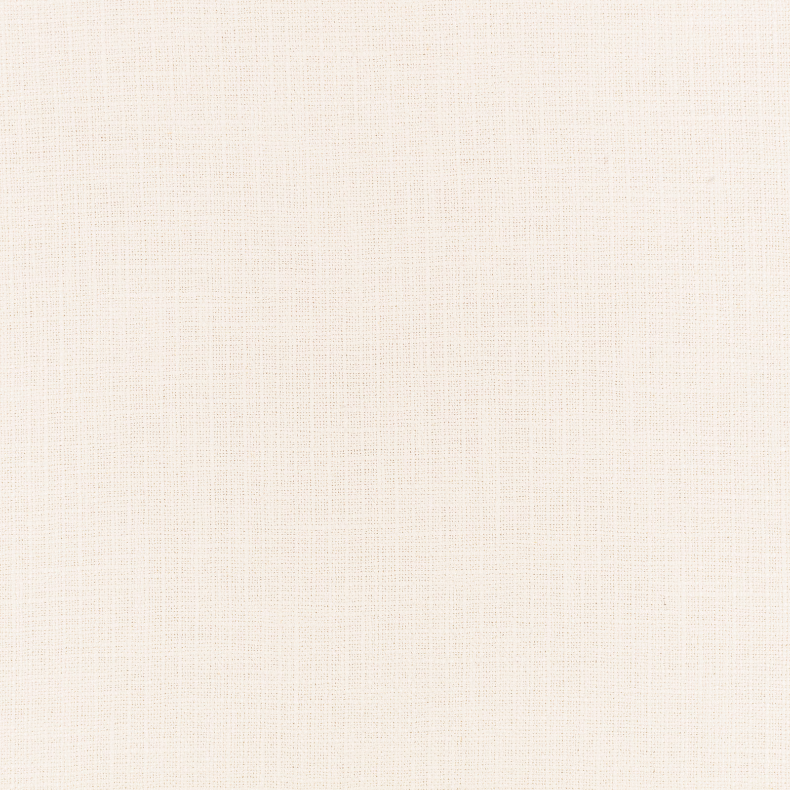 Warm alabaster cream fabric with a fine, subtly squared woven texture