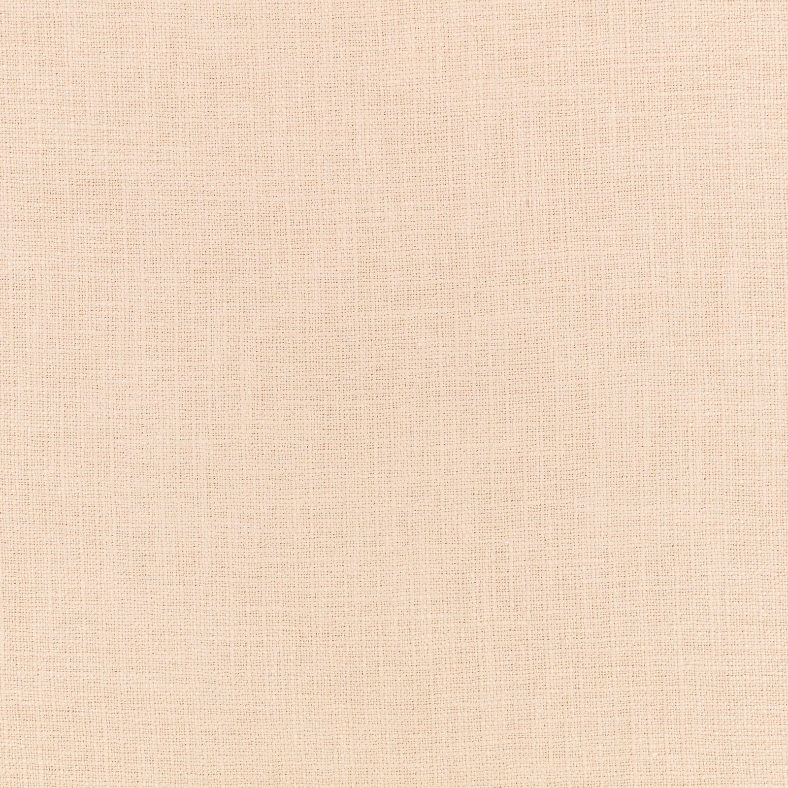 Pale warm ivory fabric with a delicate peach-toned crosshatched weave