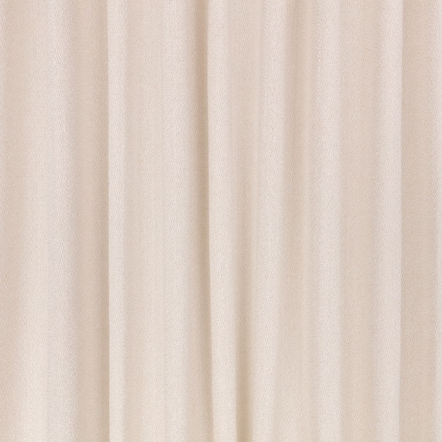 Warm ivory-beige textile with fine vertical texture falling into soft folds