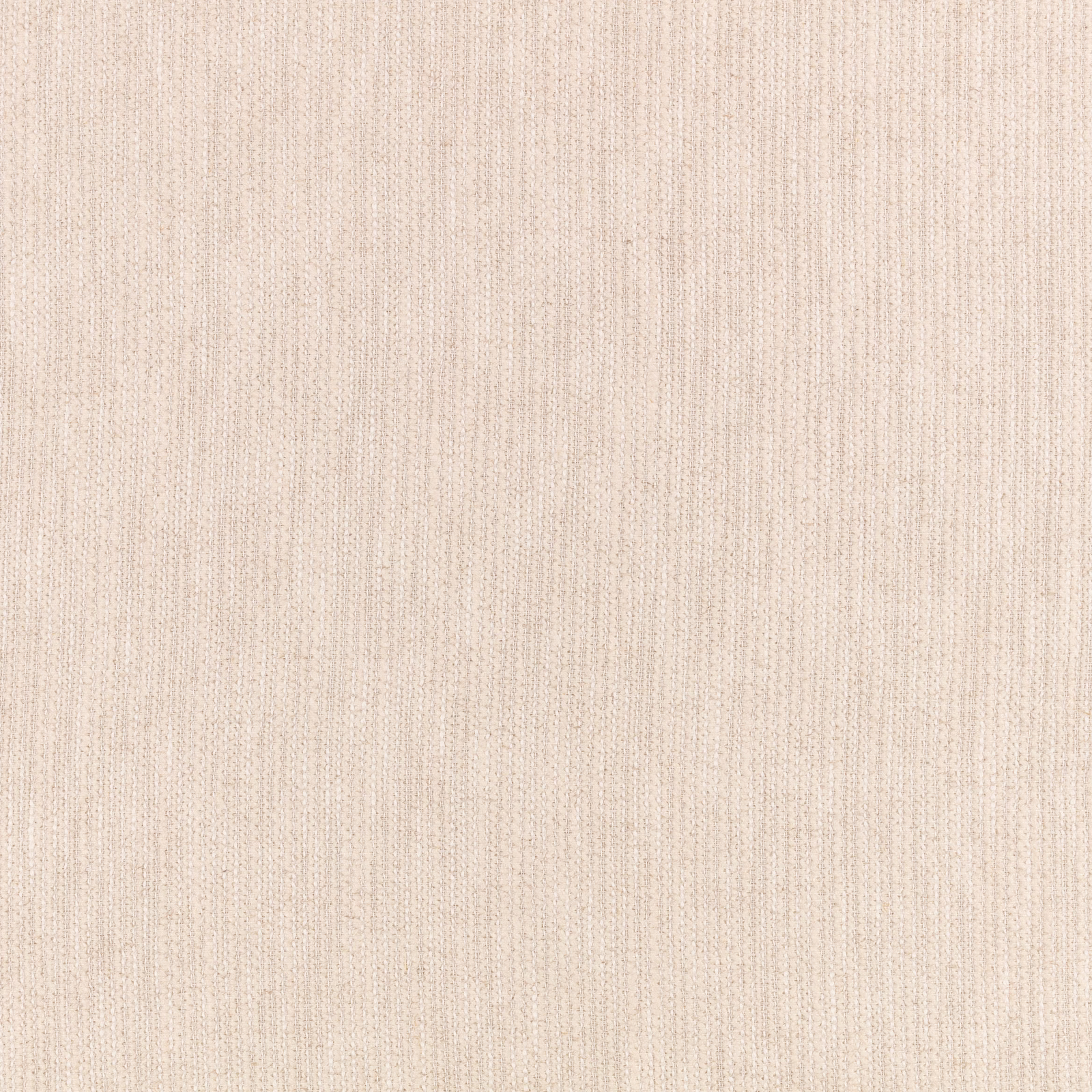 Close-up of pale warm cream fabric with a fine irregular vertical weave