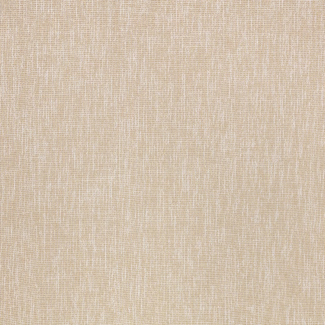 Warm almond-beige woven textile showing fine vertical lines and subtle crosshatching