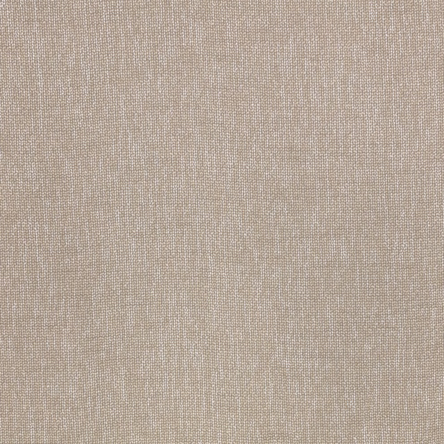 Close-up of Teo Clay’s warm taupe weave with a softly flecked surface