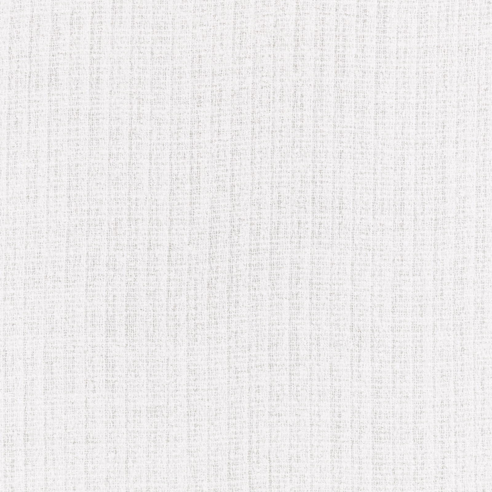 Pale porcelain ivory fabric with fine vertical slubs and a soft crosshatch weave