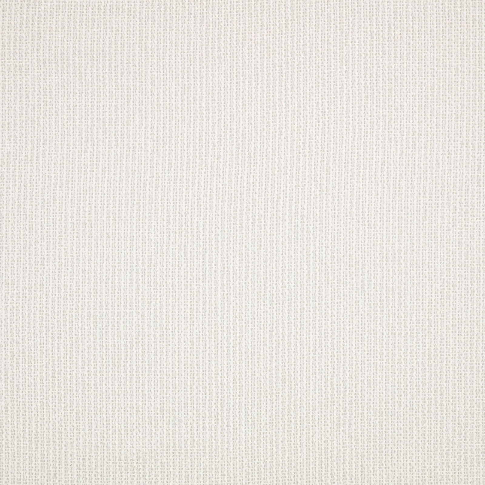 Pale porcelain ivory textile with a fine vertical, lightly gridded woven texture