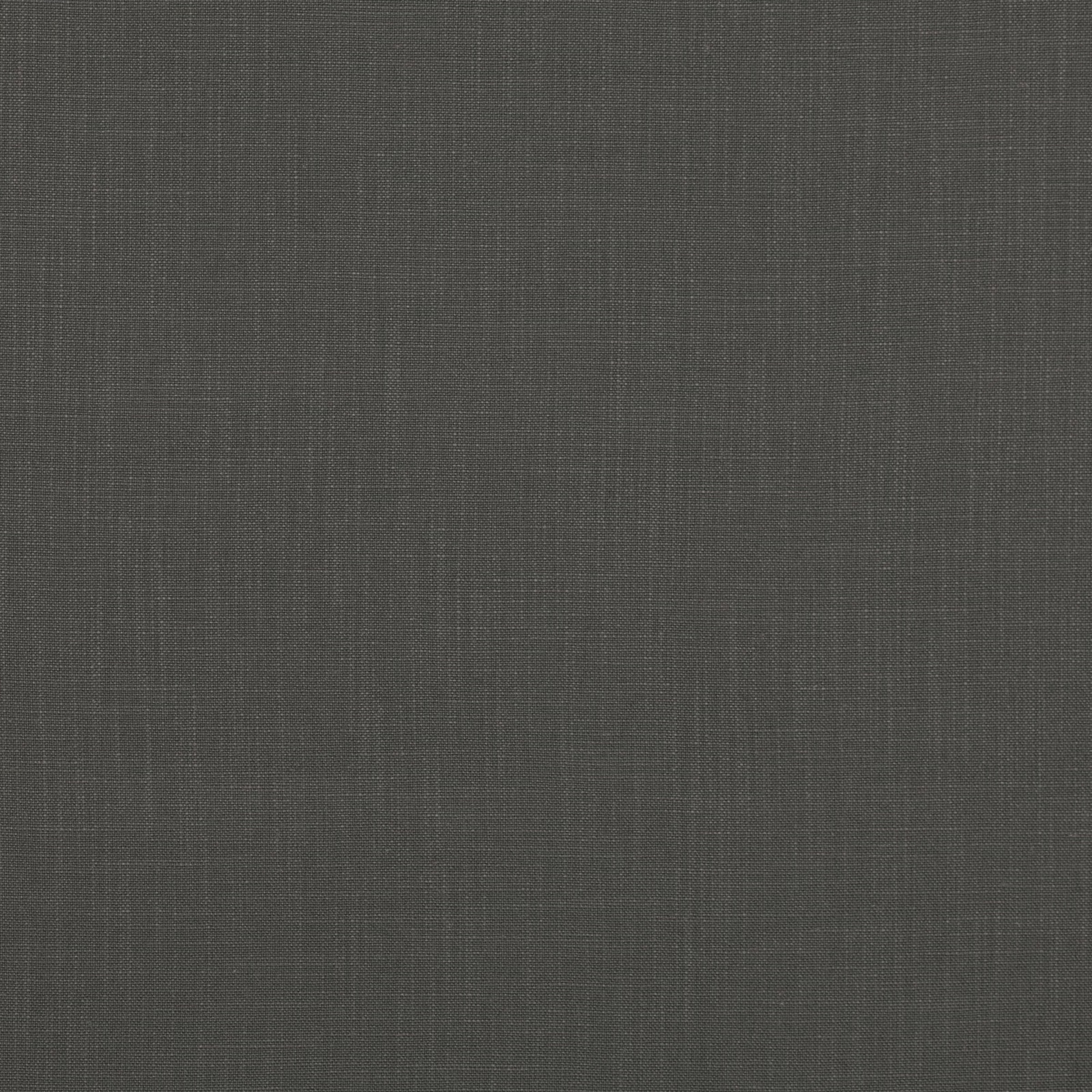 Deep charcoal grey Emin fabric showing a subtle fine crosshatch weave