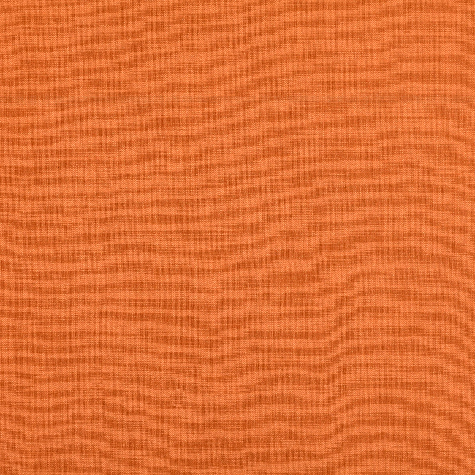 Warm terracotta-orange plain weave with fine vertical striations and subtle texture