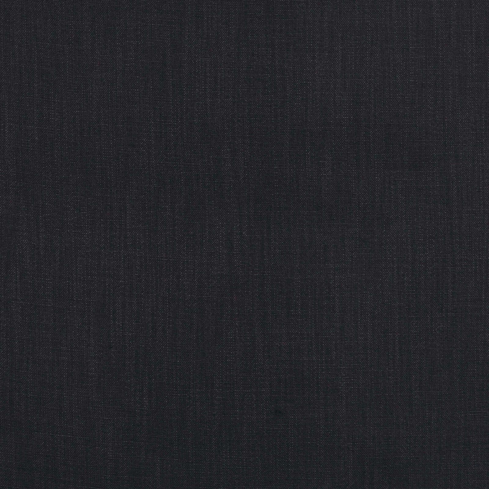 Dark Indian Ink blue-black fabric with fine vertical strié and close woven texture
