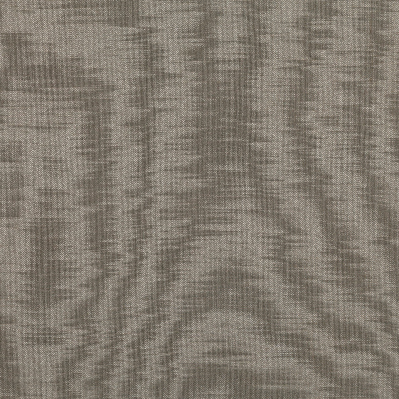 Muted grey-taupe Emin fabric showing fine vertical slubs and a close plain weave
