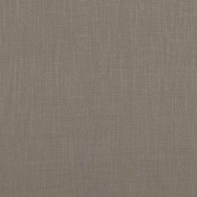 Muted grey-taupe Emin fabric showing fine vertical slubs and a close plain weave