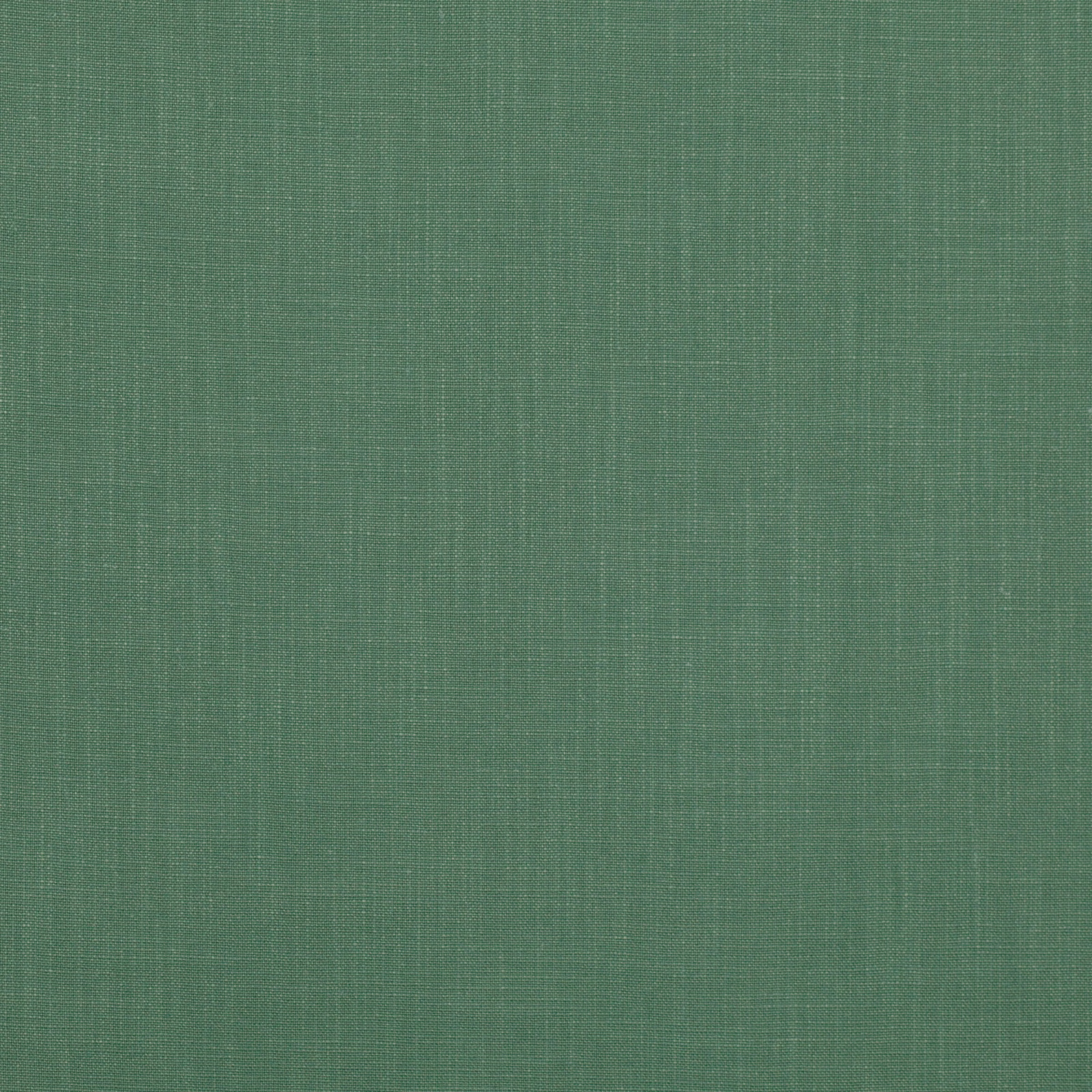 Muted shamrock green fabric with a fine crosshatched woven surface