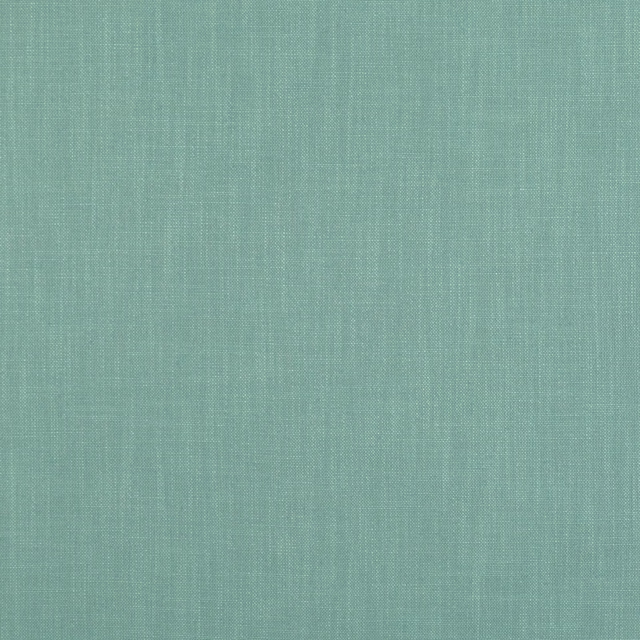 Cool verdigris blue-green fabric with fine vertical woven texture