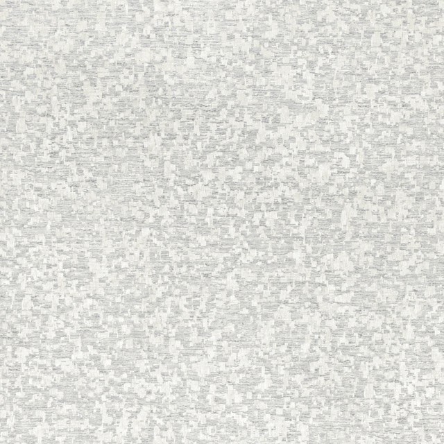 Pale greige wallpaper with chalky grey flecks and softly mottled mineral texture