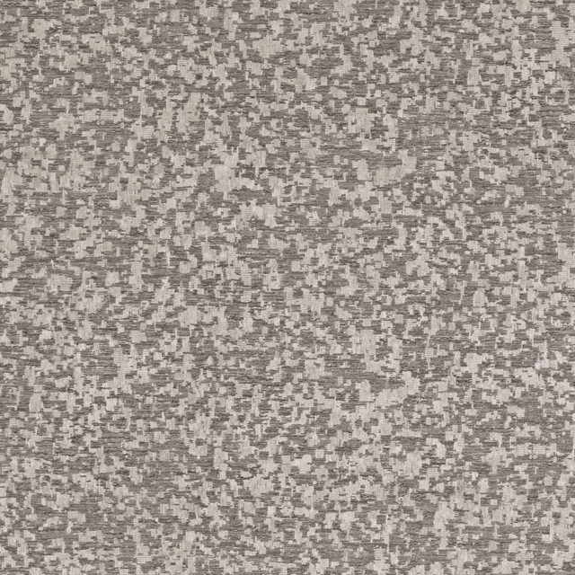 Mottled taupe-grey wallpaper with fine broken umber and light mineral-like patterning