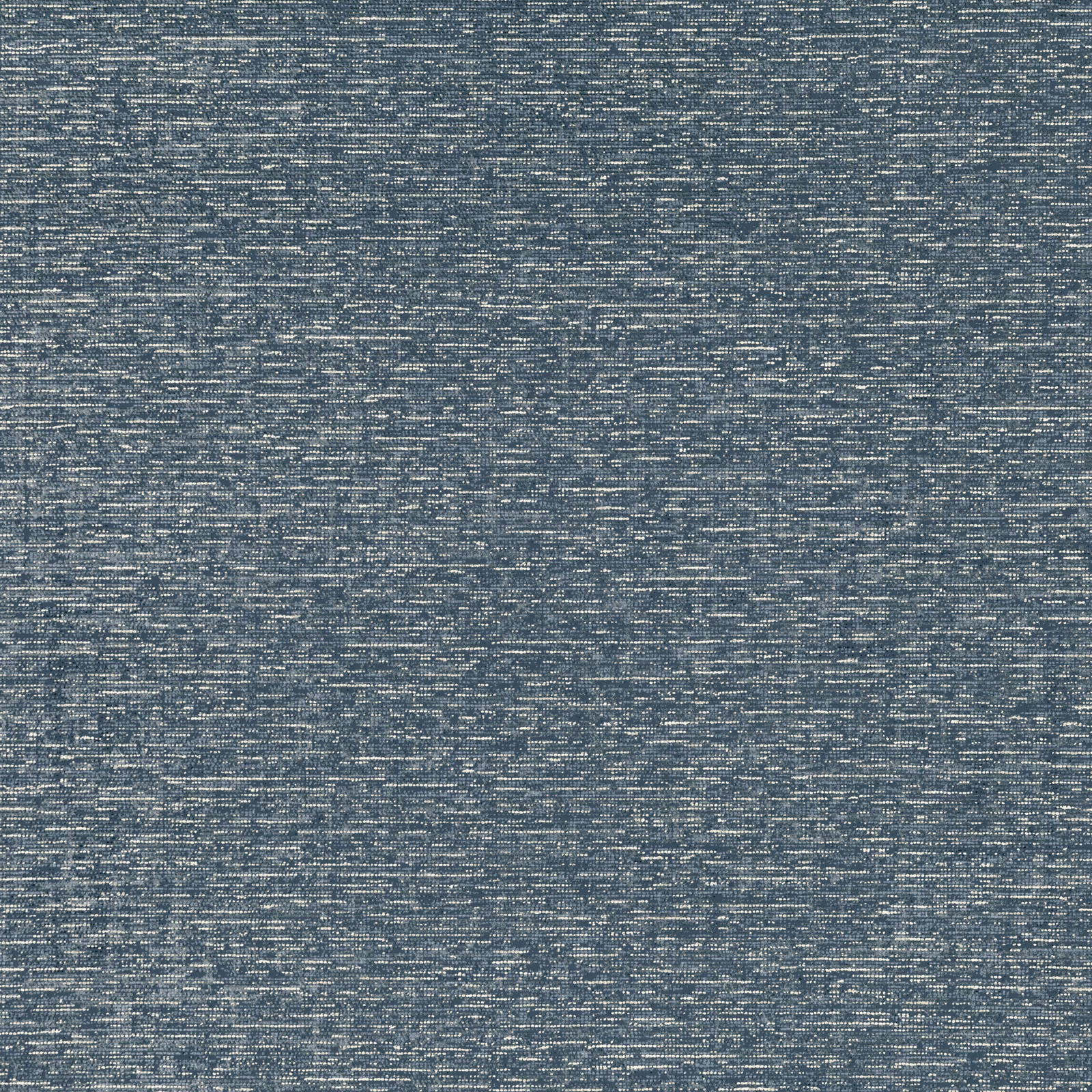 Cool ink blue-grey wallpaper with fine horizontal striations and softly mottled texture