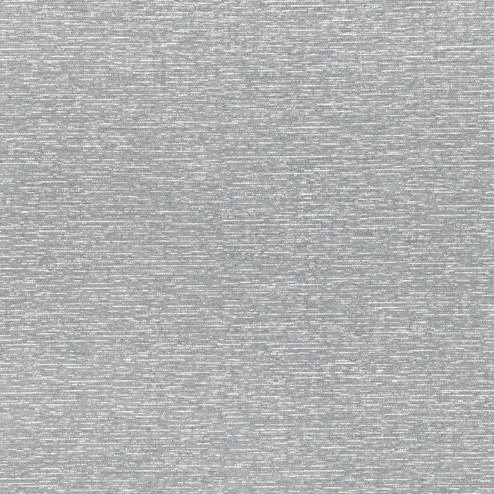 Soft silver-grey wallpaper with fine broken horizontal tweed-like marks