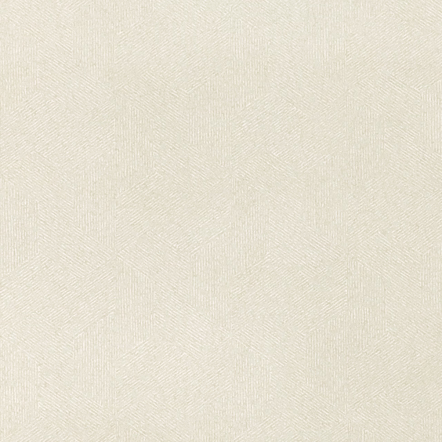 Pale shell cream wallpaper with fine geometric herringbone texture and subtle vertical divisions