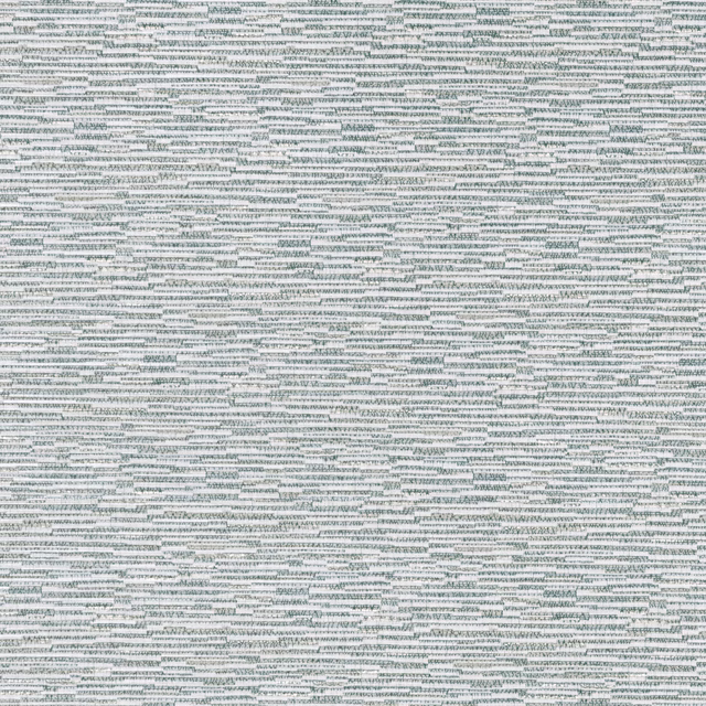 Pale blue-grey stucco wallcovering with fine broken horizontal striations