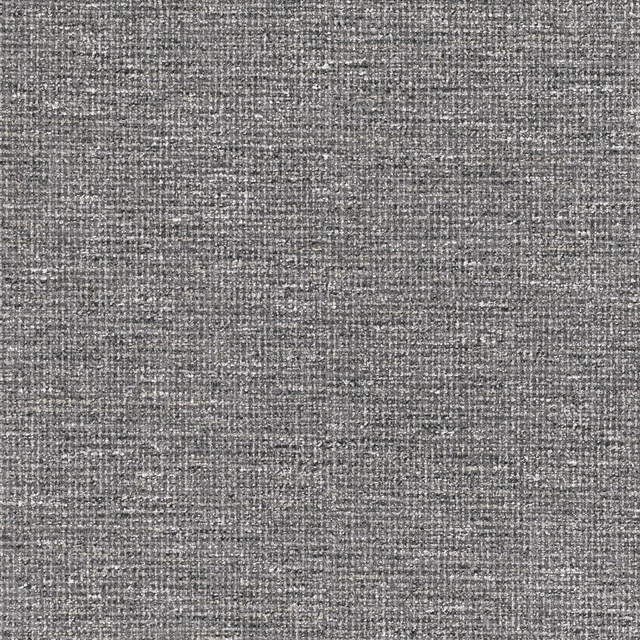 Close-up of charcoal grey wallcovering with fine irregular crosshatch texture