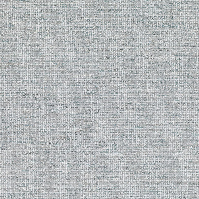 Pale blue-grey wallpaper with fine irregular linen-look crosshatch texture