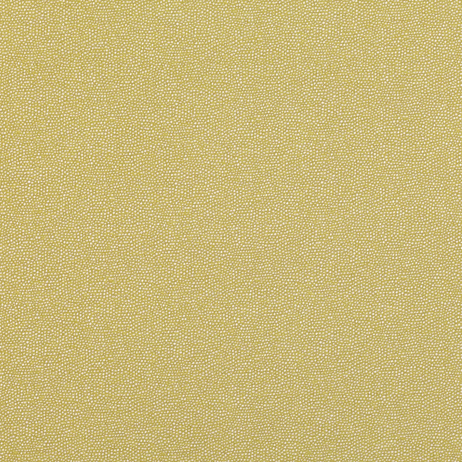 Muted fenugreek-yellow fabric with a fine pale all-over dotted woven texture