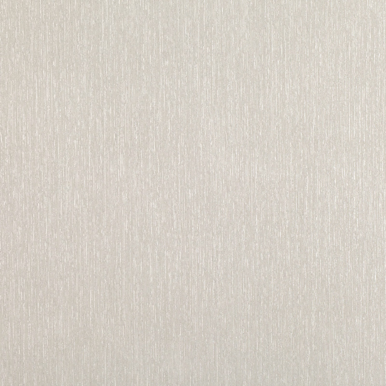 Pale warm greige wallpaper with fine irregular vertical striations and subtle texture