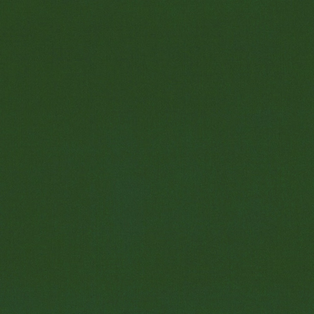 Deep forest-green plain weave with a softly textured, low-sheen surface