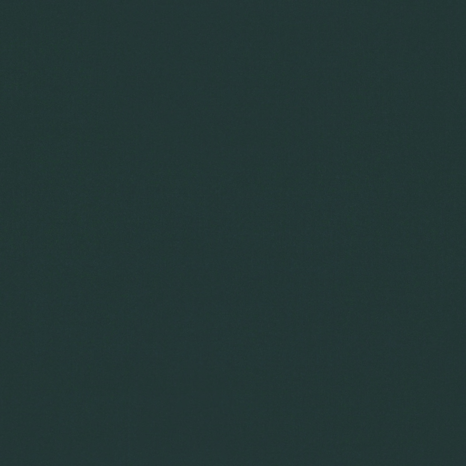 Deep hunter-green textile swatch with a quiet, subtly mottled matte surface