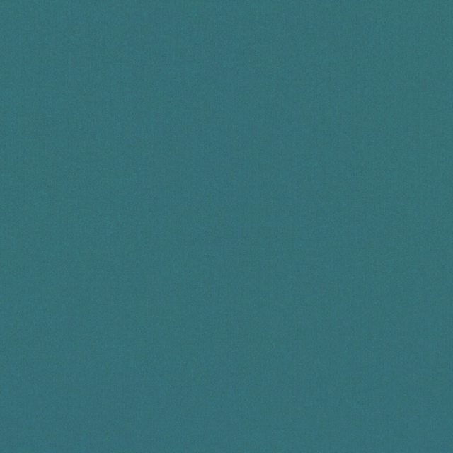 Close view of smooth, finely woven deep teal textile with subtle tonal grain