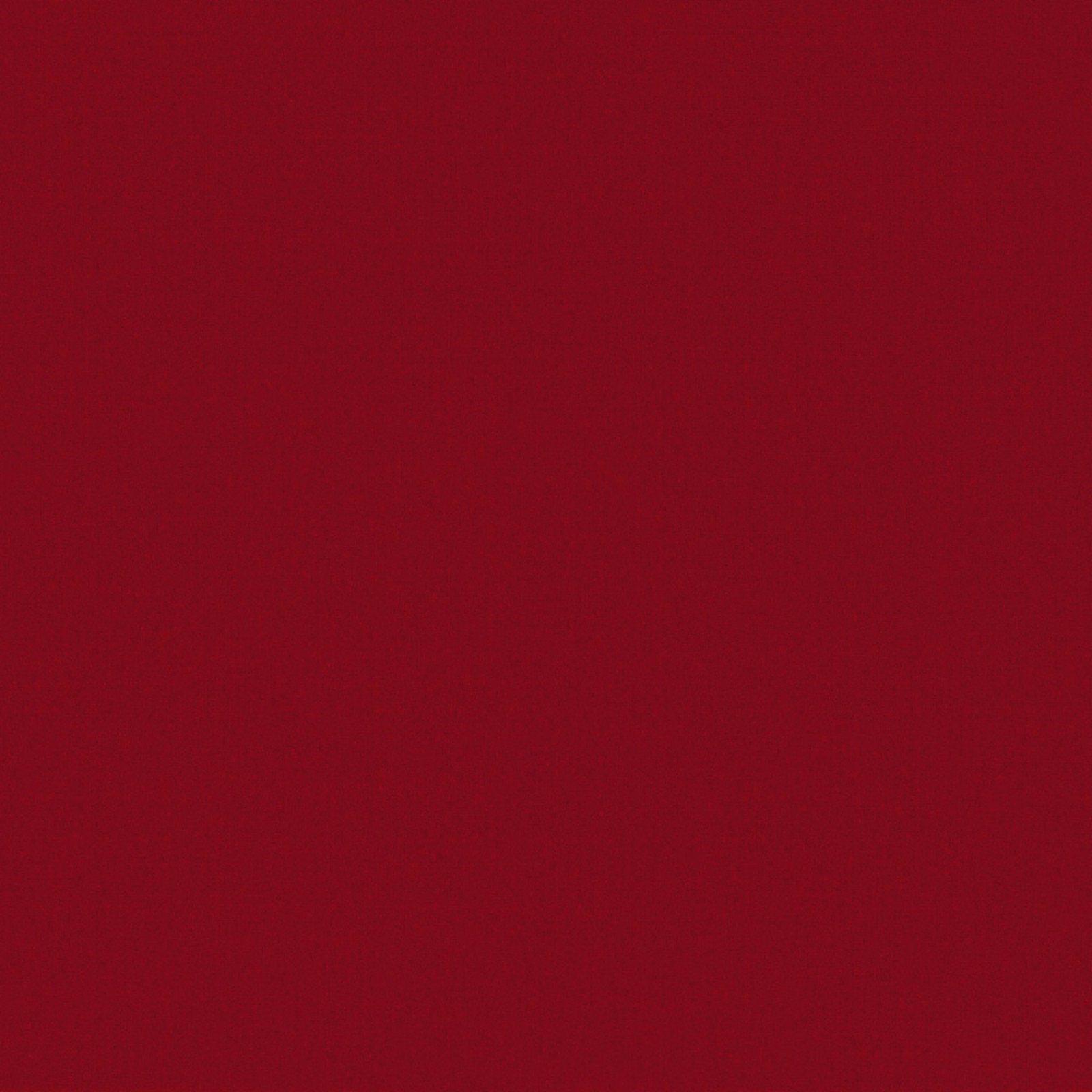 Deep lacquer-red plain fabric with a smooth, subtly tonal surface