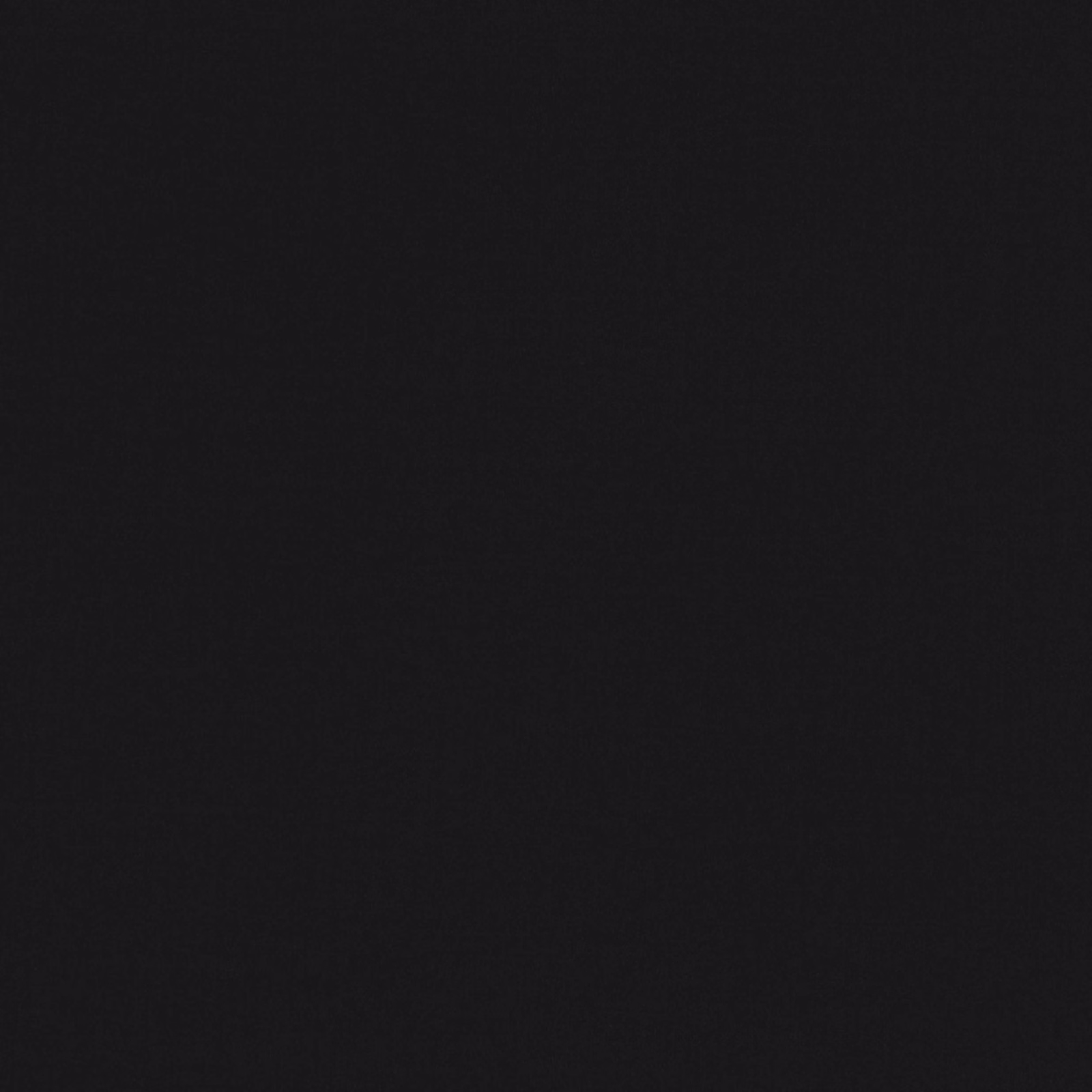 Near-black Forenza fabric with subtle charcoal tonal variation and fine plain texture