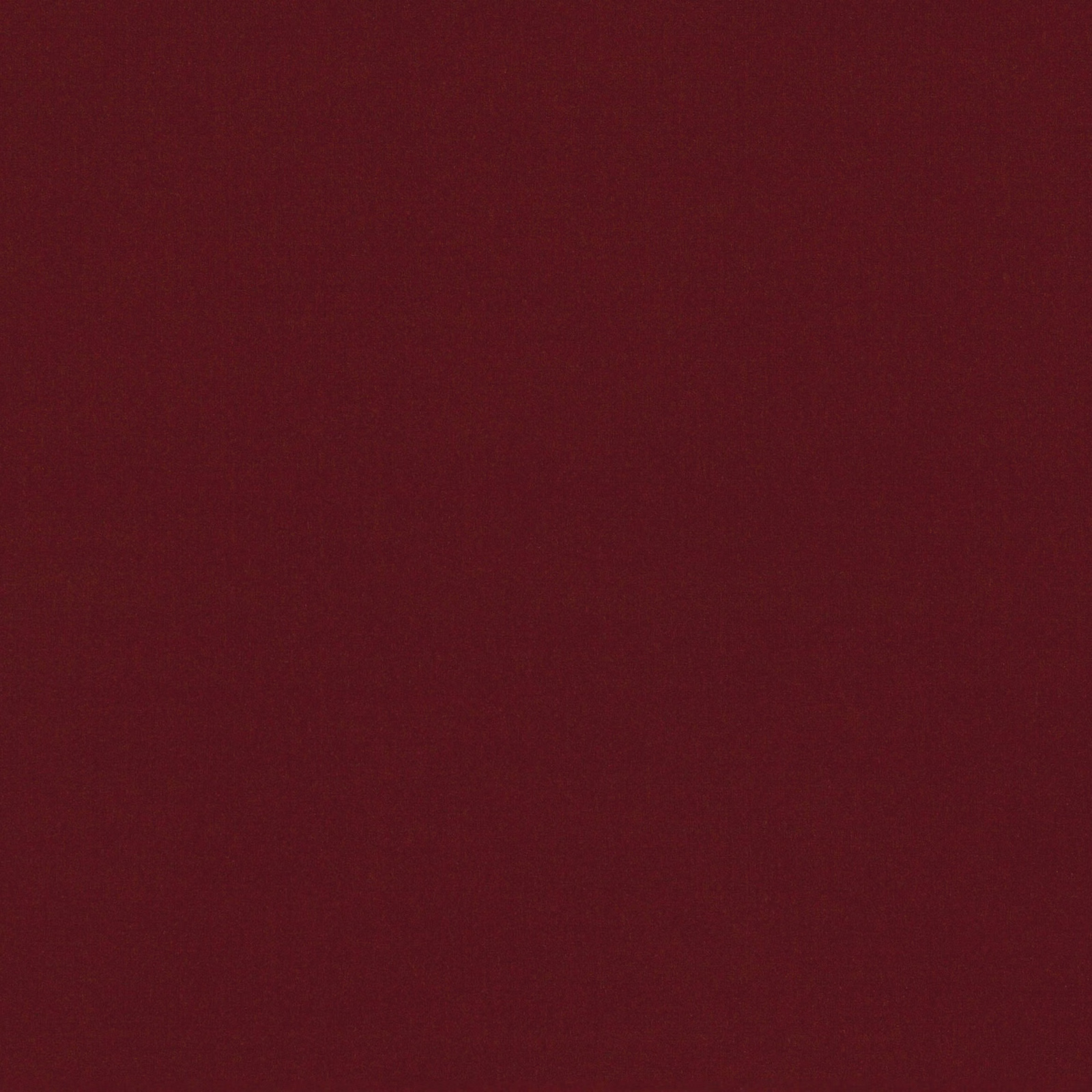 Deep maple-red plain fabric with a softly mottled, low-sheen surface