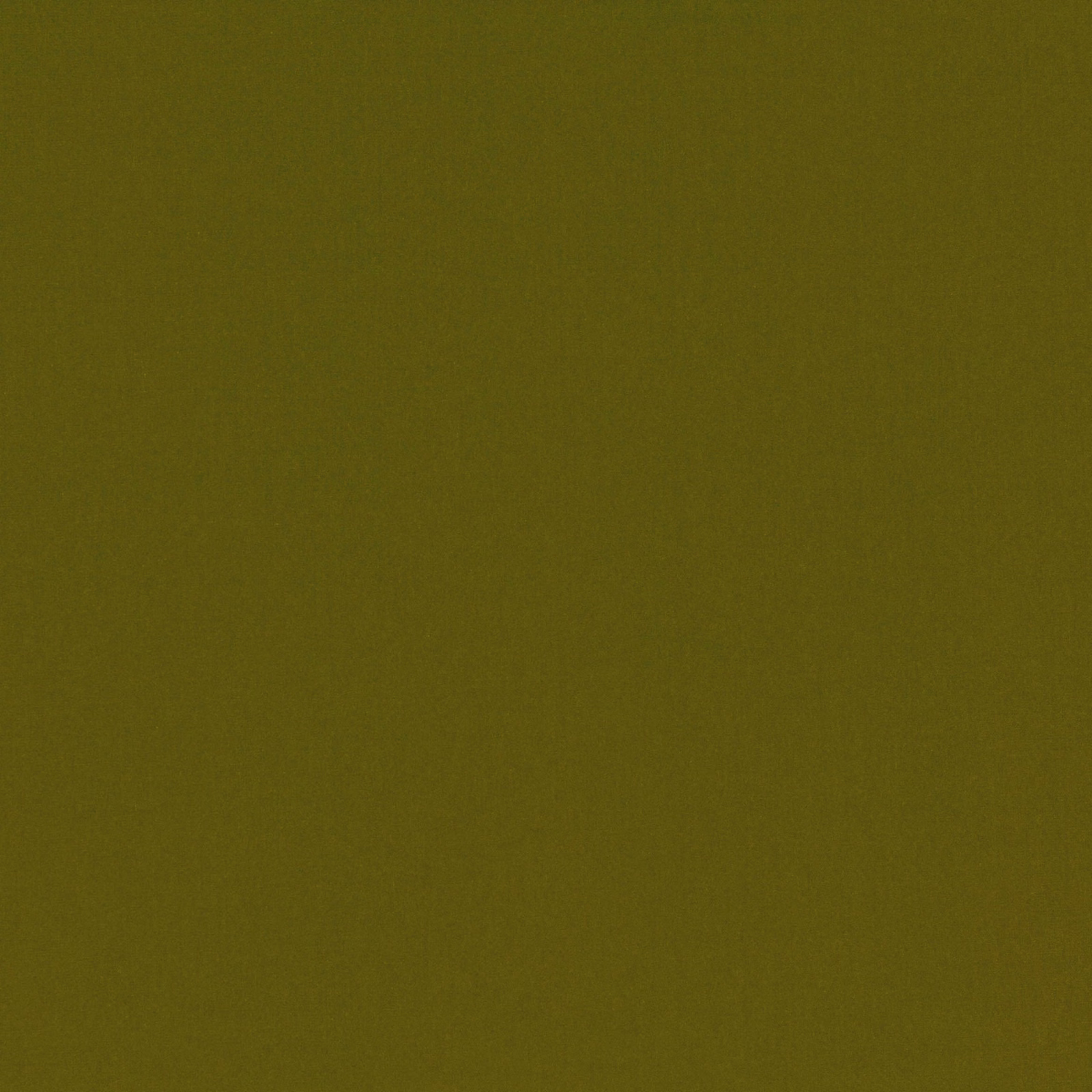 Close view of plain marjoram olive-green fabric with a subtle woven surface