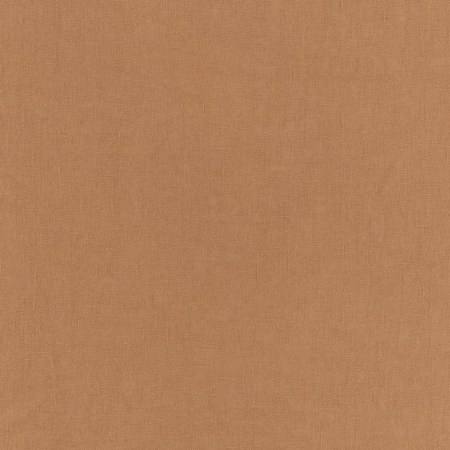 Warm cinnamon-brown plain weave showing fine crosshatched texture and softly varied shading