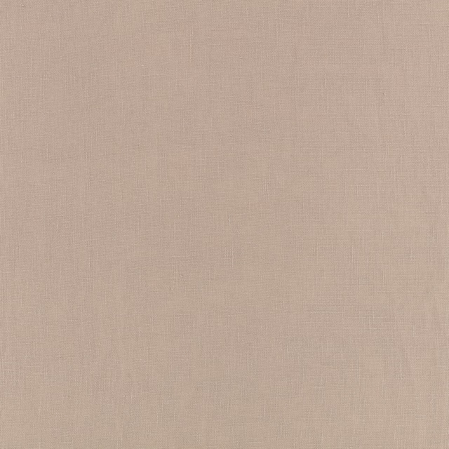 Warm taupe plain-weave fabric showing fine vertical texture and soft tonal variation