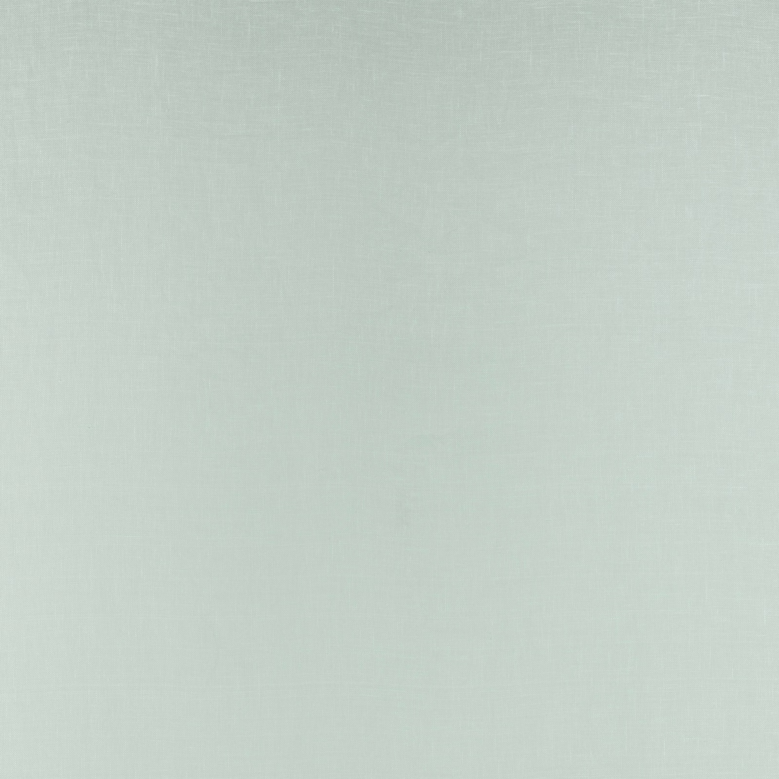 Pale mint-green woven textile with subtle blue-grey tonal variation and fine plain texture